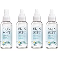 Los mejores  - 4 botellas de espray de aceite para cuerpo Skin so Soft de la marca Avon- con jojoba y citronela de 150 ml- la…